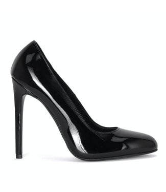 Sanctum  VALERIE ZWART GLANZENDE PATENT LEREN RONDE NEUS PUMPS