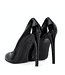 Sanctum Shoes VALERIE SCHWARZE GLÄNZENDE PATENTLEDER-PUMPS MIT RUNDER NENSE
