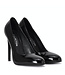 Sanctum Shoes VALERIE SCHWARZE GLÄNZENDE PATENTLEDER-PUMPS MIT RUNDER NENSE