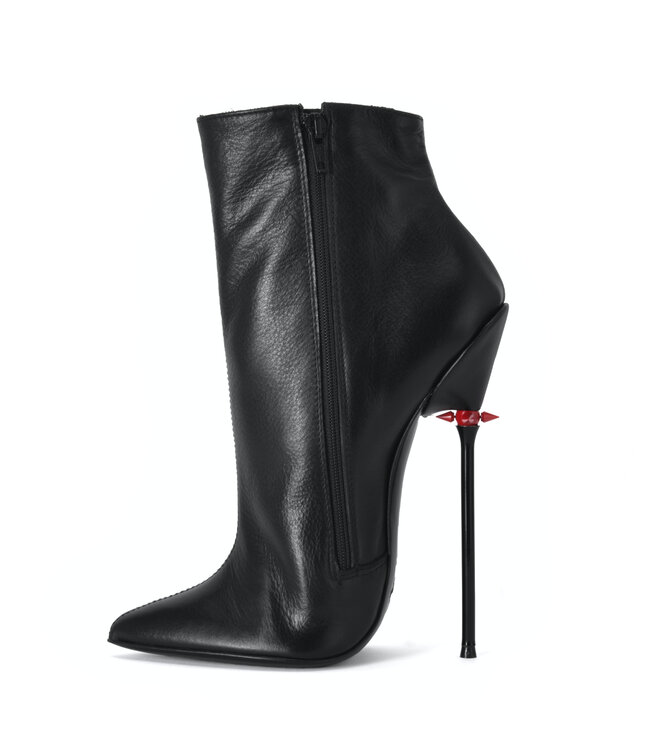 Sanctum Shoes HOLLY RED ALERT EDITION ENKELLAARSJES ZWART KALFSLEER