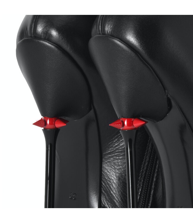 Sanctum Shoes HOLLY RED ALERT EDITION STIEFELETTEN SCHWARZ KALBSLEDER