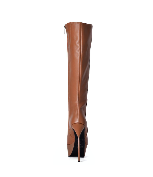 Sanctum Shoes ISADORA KNIELAARZEN NAPPA CUOIO - Edizione Speciale