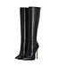 Sanctum Shoes DIANA KNIELAARZEN  ZWART VITELLO