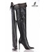 Long high boots with thin heels-Outlet