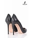 Italian leather pumps with thin heels-OUTLET