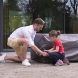 Outdoor Covers L-vormige loungesethoes - XL hoek - 275x275x100x70 cm.