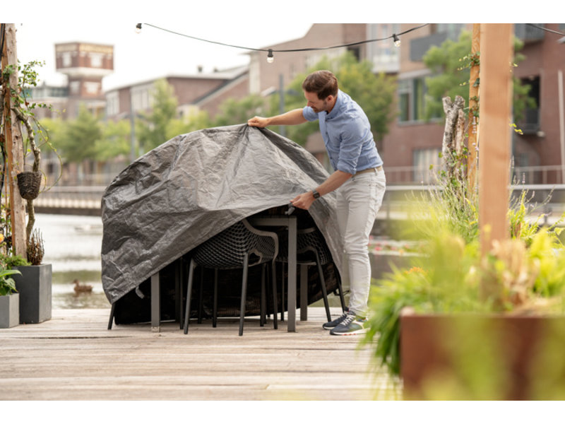 Outdoor Covers ronde tuinsethoes 200x85h cm.