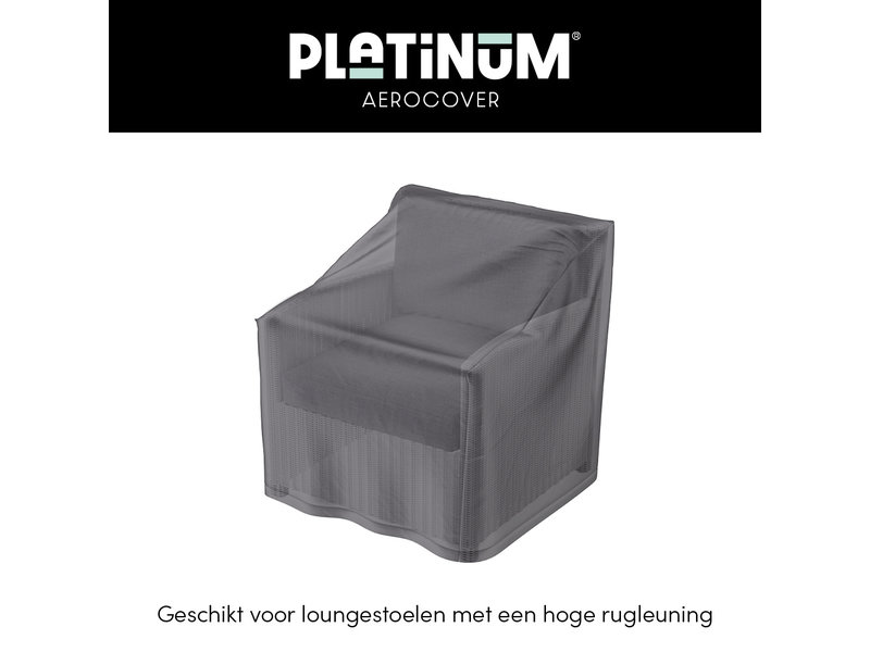 Platinum Aerocover Lounge stoel hoes 80x90x65 cm.