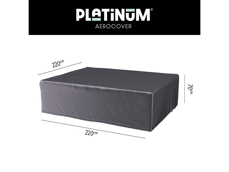 Platinum Aerocover Loungesethoes 220x220x70 cm.