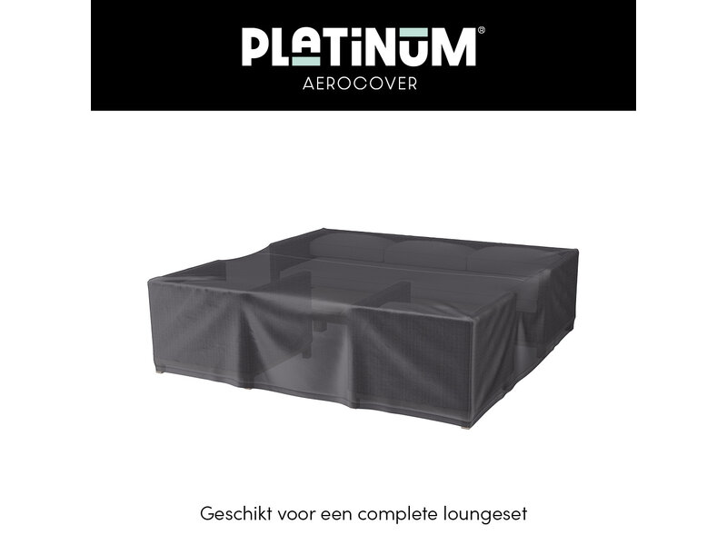 Platinum Aerocover loungesethoes 235x235x70 cm.