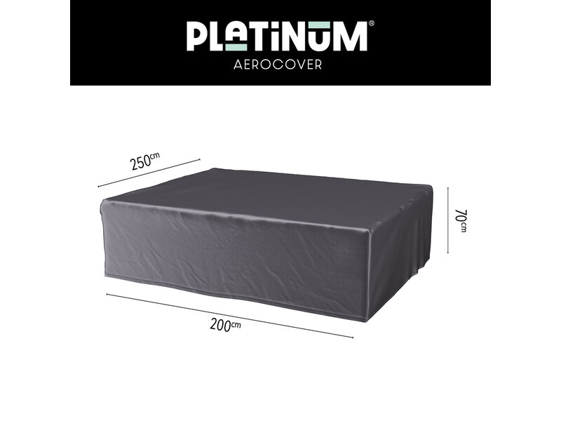 Platinum Aerocover Loungesethoes 250x200x70 cm.