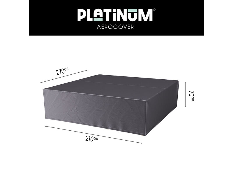 Platinum Aerocover Loungesethoes 270x210x70 cm.