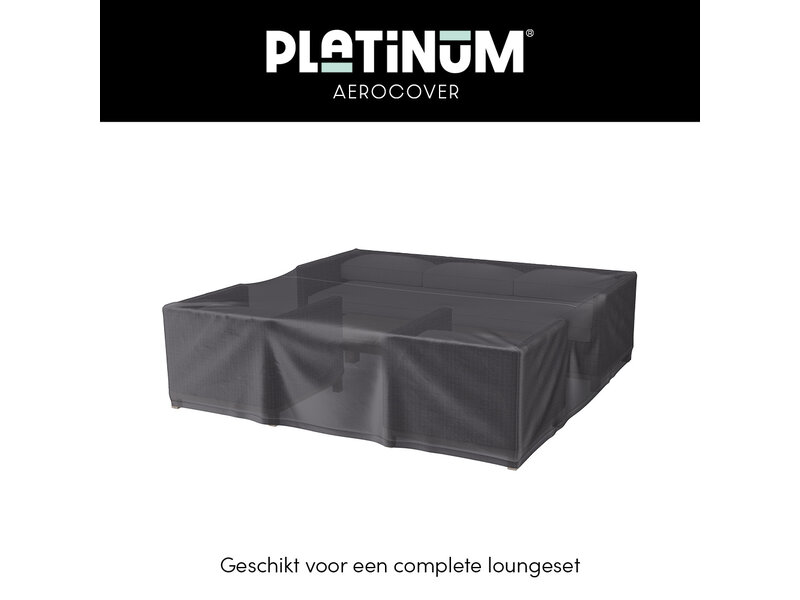 Platinum Aerocover loungesethoes 400x300x70 cm.