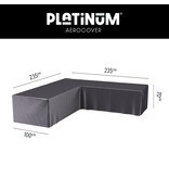 Platinum Aerocover L vormige loungesethoes 235x235x70h cm.