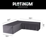 Platinum Aerocover L vormige loungesethoes 300x300x70h cm.