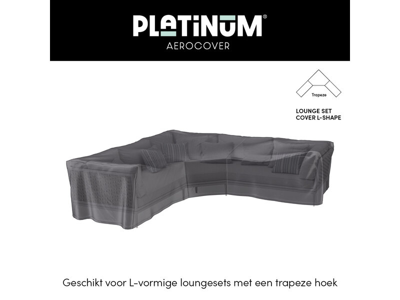 Platinum Aerocover L vormige loungesethoes 300x300x70 cm. - XL hoek