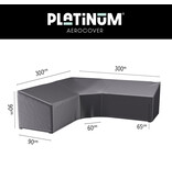 Platinum Aerocover L vormige loungesethoes 300x300x90 cm. - XL hoek