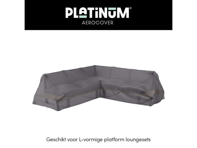 Platinum Aerocover Platform loungesethoes 255x255x90x30/45/70h cm