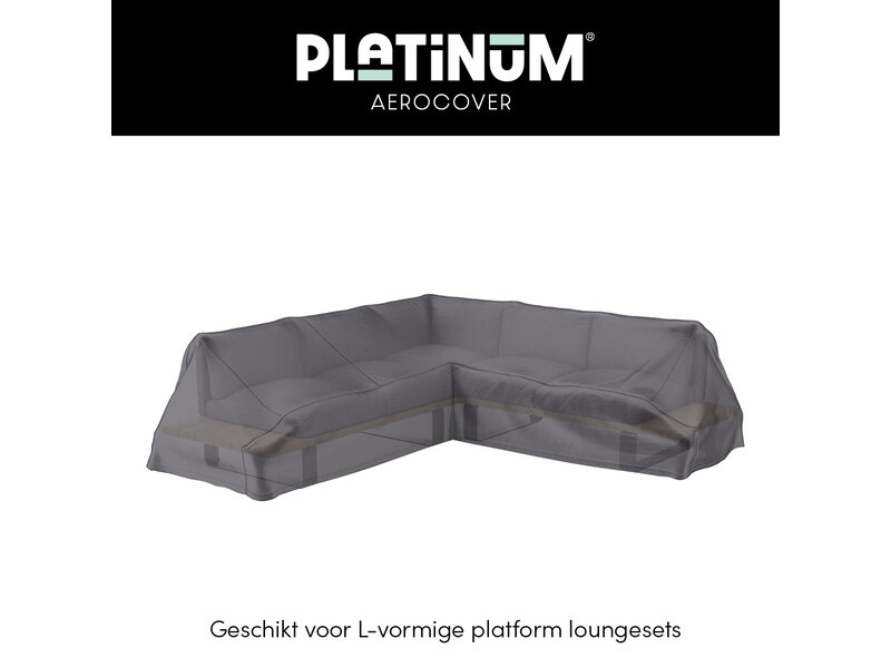 Platinum Aerocover Platform loungesethoes 275x275x90x30/45/70h cm