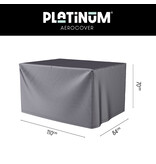 Platinum Aerocover Vuurtafelhoes 110x84x70 cm.