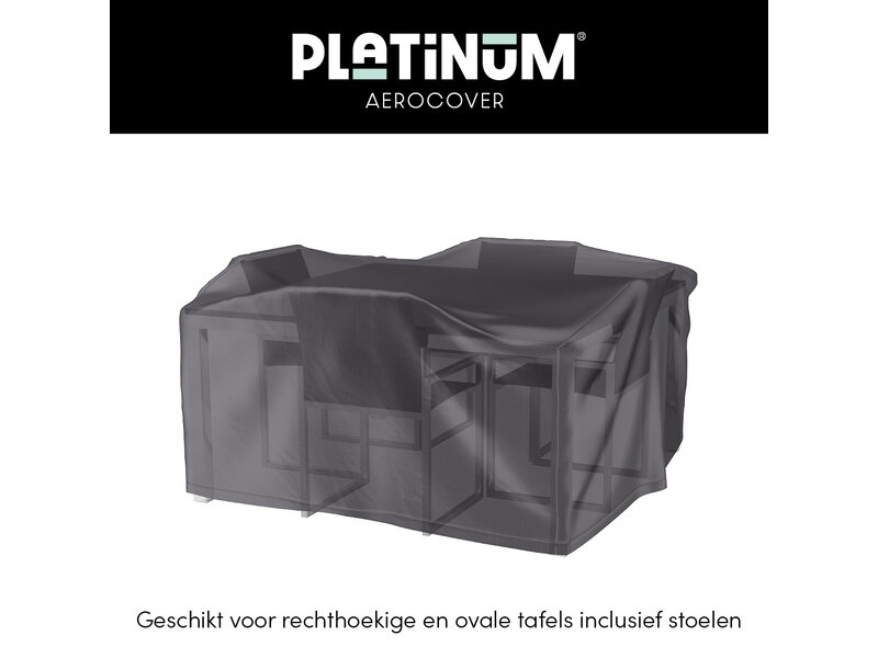 Platinum Aerocover Tuinsethoes 160x150x85 cm.