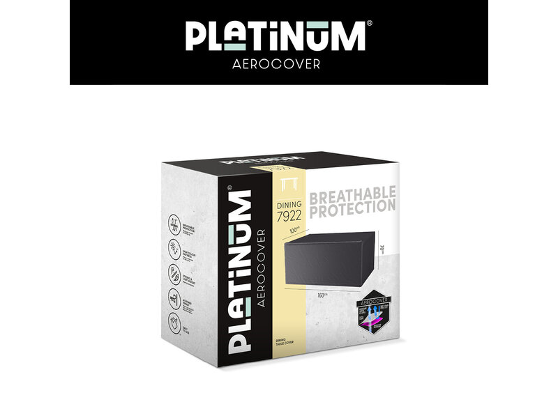 Platinum Aerocover tuintafelhoes 160x100x70 cm.