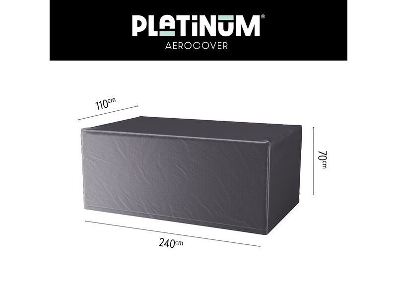 Platinum Aerocover tuintafelhoes 240x110x70 cm.