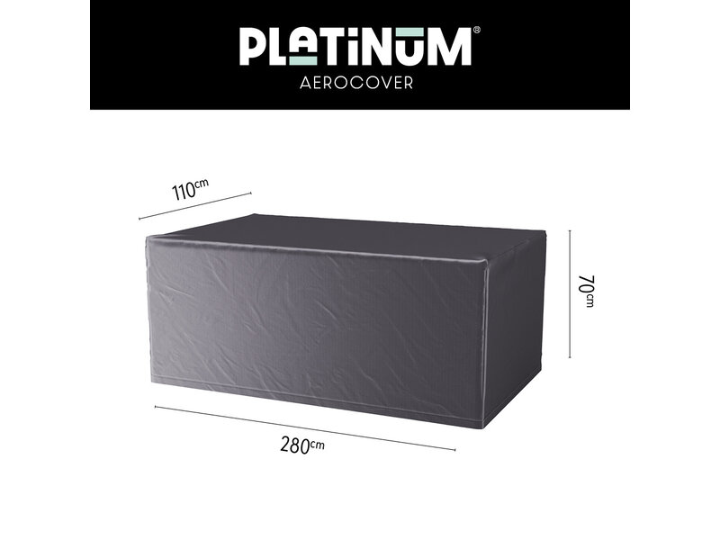 Platinum Aerocover Aerocover tuintafelhoes 280x110x70 cm.