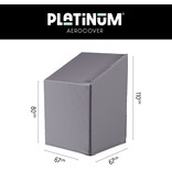 Platinum Aerocover Aerocover stapelstoelhoes 67x67x80/110 cm.