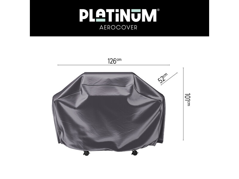Platinum Aerocover Barbecue hoes - 126x52x101 cm.