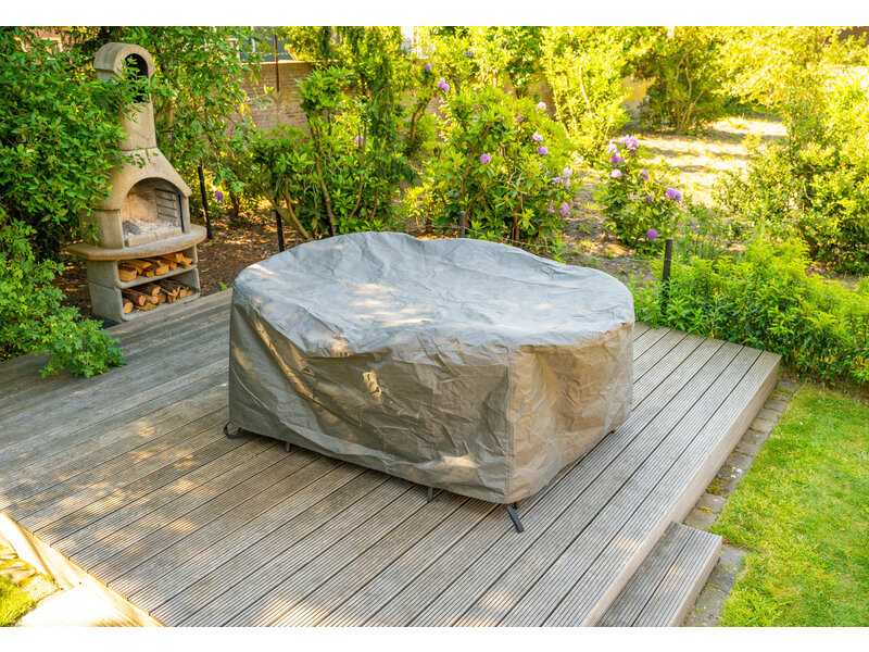 Outdoor Covers Ovale tuinsethoes 245x200x80 cm.