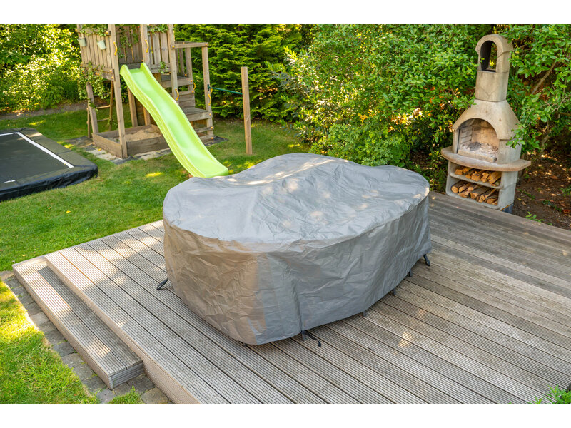 Outdoor Covers Ovale tuinsethoes 245x200x80 cm.