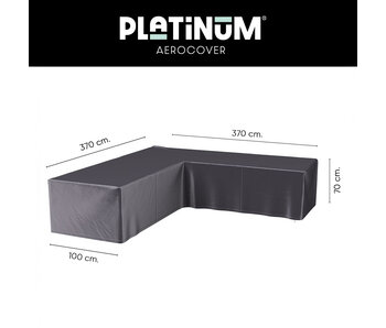 Platinum Aerocover Platinum Aerocover L vormige loungesethoes 370x370x70h cm.