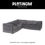 Platinum Aerocover L vormige loungesethoes 370x370x70h cm.