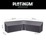 Platinum Aerocover Platinum Aerocover L-vormige lounge-dininghoes - 220x220x65/90 cm.