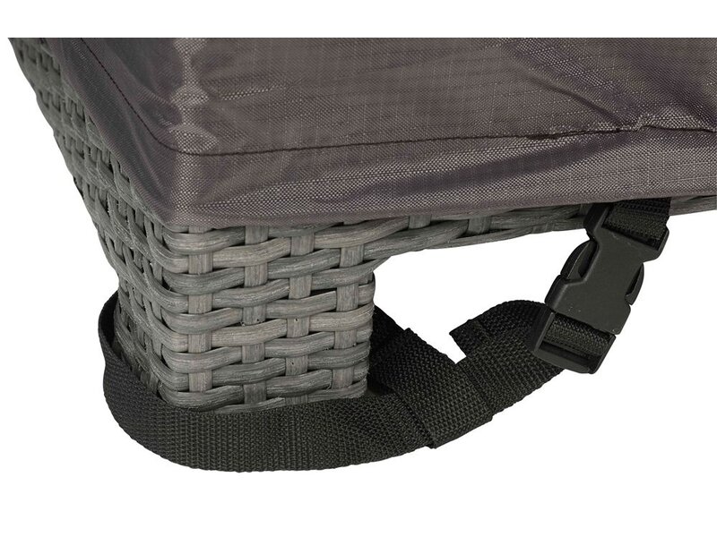 Platinum Aerocover Platinum Aerocover L-vorm loungesethoes 285x220x100xh65/90 cm. - Rechts