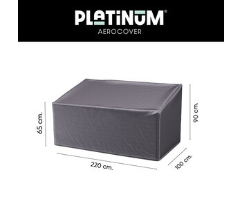 Platinum Aerocover Platinum Aerocover loungebank hoes 220x100xh65x90 cm.