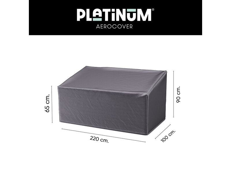 Platinum Aerocover Platinum Aerocover loungebank hoes 220x100xh65x90 cm.