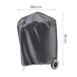 Platinum Aerocover kogel barbecue hoes Ø64 cm. - geschikt voor Weber 57 cm.
