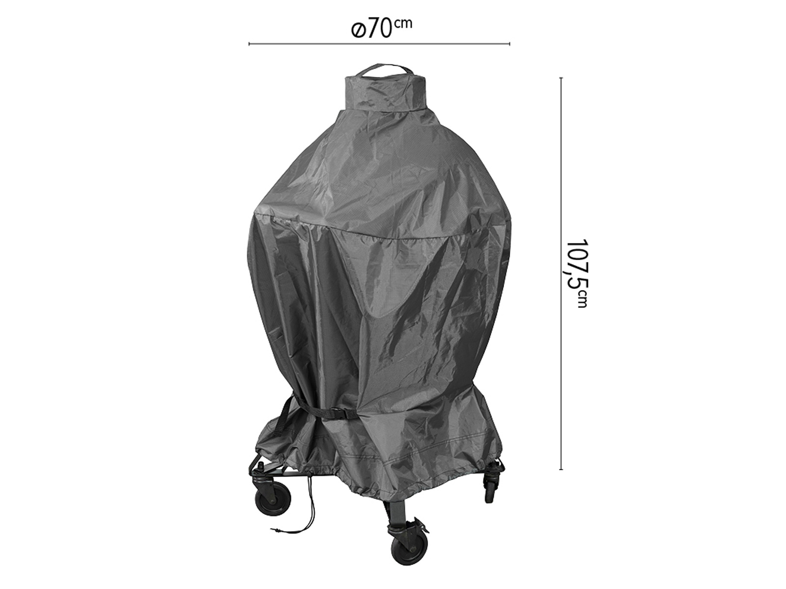 Aerocover bbq kamado beschermhoes Ø70 cm. - Gratis thuis bezorgd