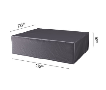 Platinum Aerocover 235x235x70 cm.  loungesethoes