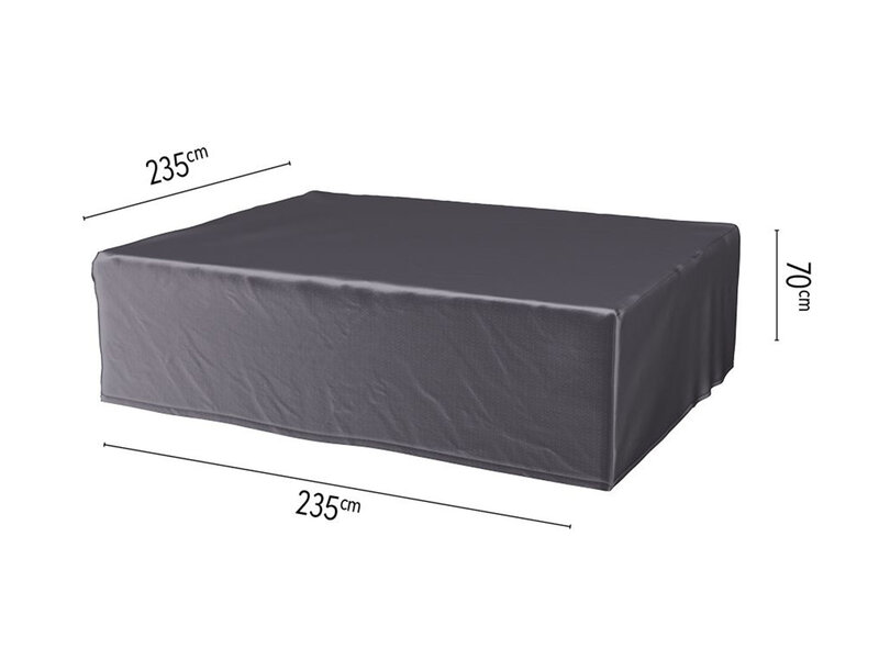 Platinum Aerocover loungesethoes 235x235x70 cm. Platinum Aerocover loungesethoes 235x235x70 cm.