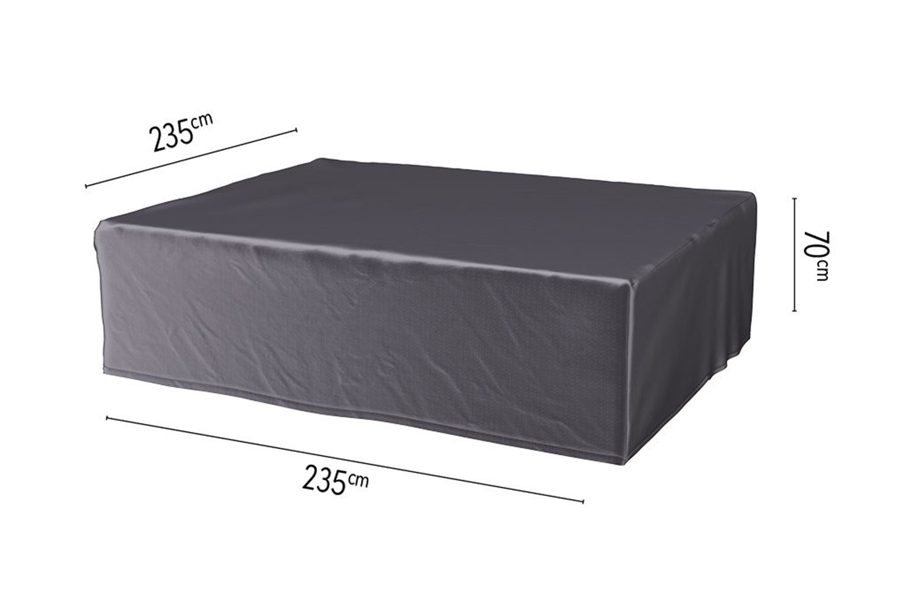 Aerocover loungesethoes 235x235x70h cm. - Gratis thuisbezorgd