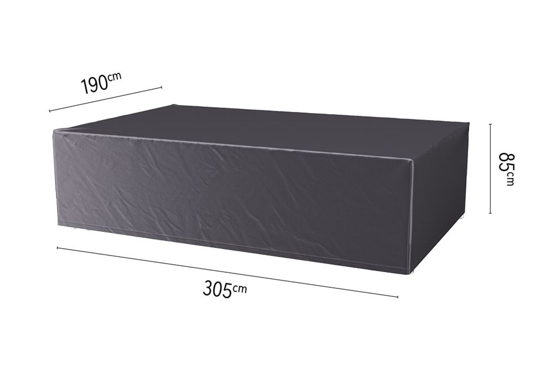 Aerocover tuinsethoes 305x190x85h cm. - Gratis thuisbezorgd