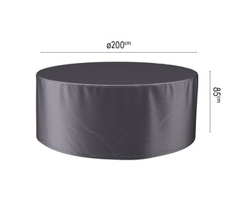 Platinum Aerocover ronde tuinsethoes 200x85h cm.