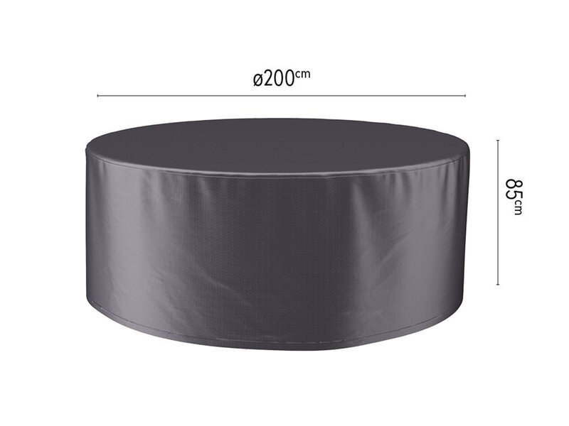 Platinum Aerocover ronde tuinsethoes 200x85h cm.