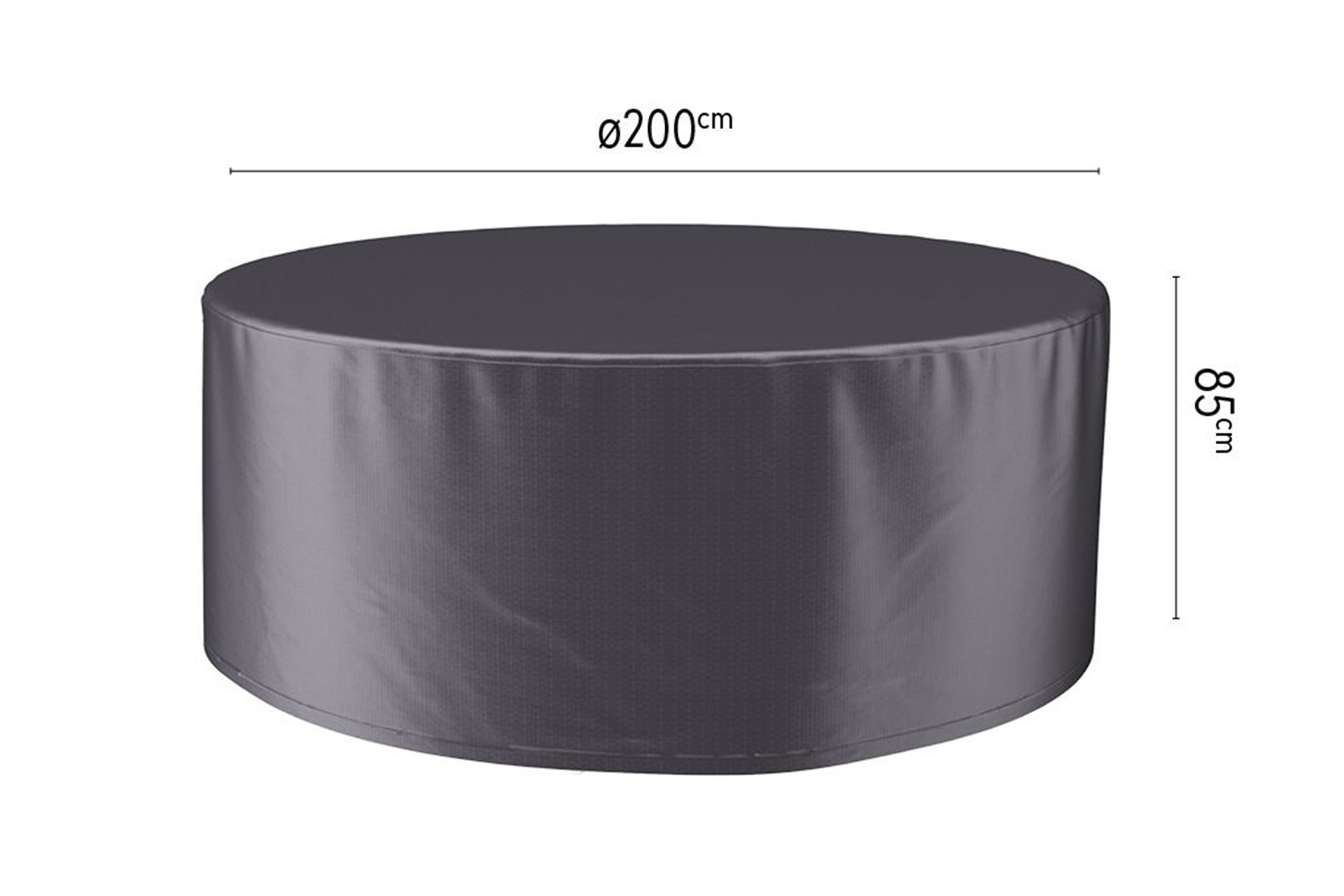 Ronde tuinsethoes 200 cm. - Aerocover - Gratis thuisbezorgd