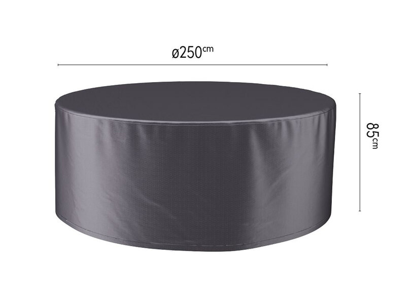 Platinum Aerocover ronde tuinsethoes 250x85h cm.