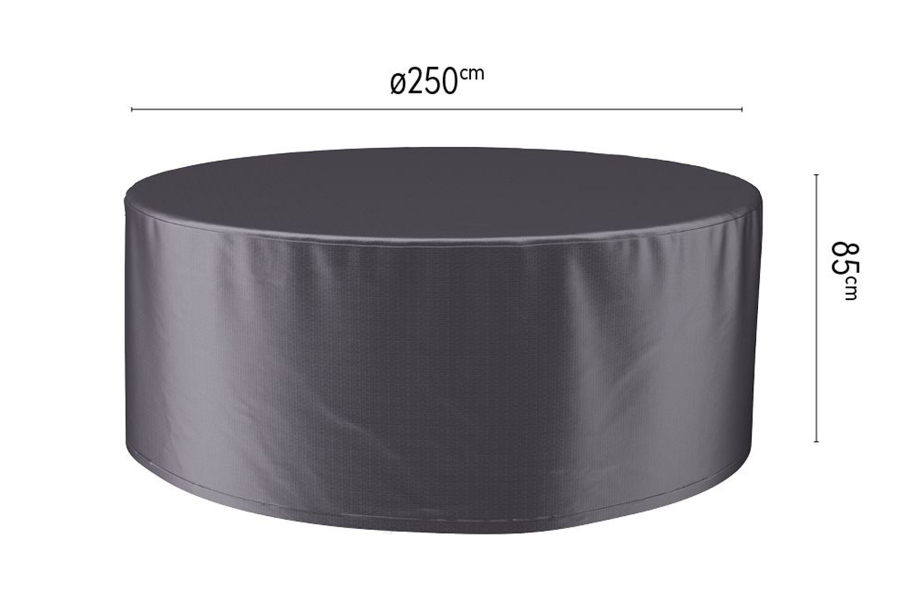 Ronde tuinsethoes 250 cm. - Aerocover - Gratis thuisbezorgd