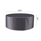 Platinum Aerocover ronde tuinsethoes 320x85h cm.